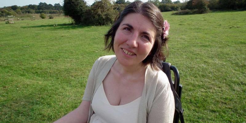 Kirsty Wayland in the countryside